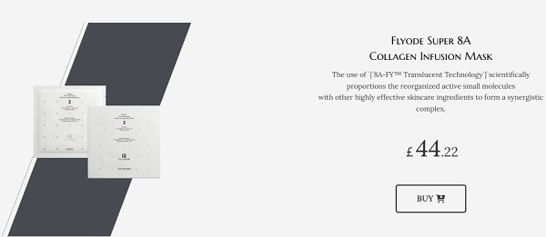 Flyode 8A Collagen Mask for wrinkle care